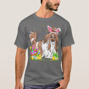 Easter Shih Tzu Dog Bunny Egg Hunting Shih Tzu Eas T-Shirt