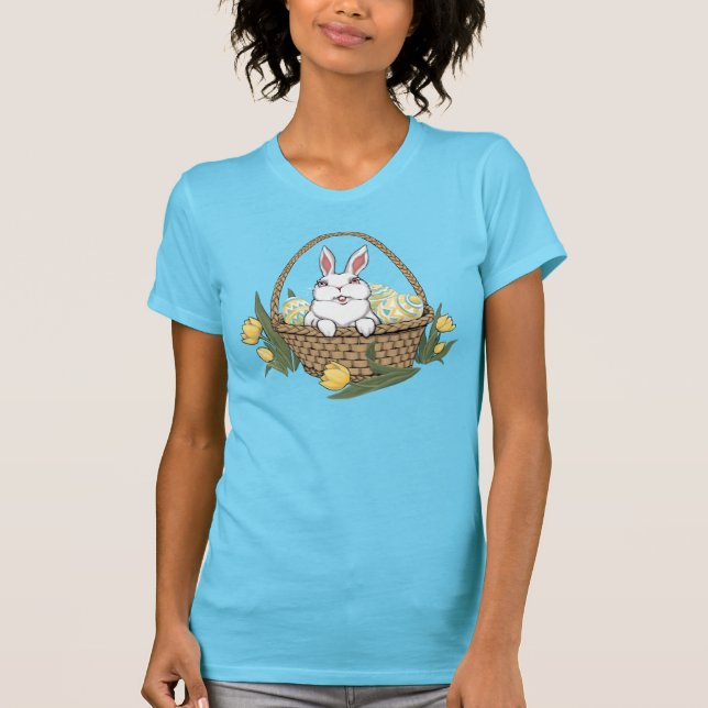 Easter Shirt Easter Bunny Lady's T-shirt (Front)