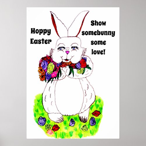 EASTER SHOW SOMEBUNNY LOVE poster