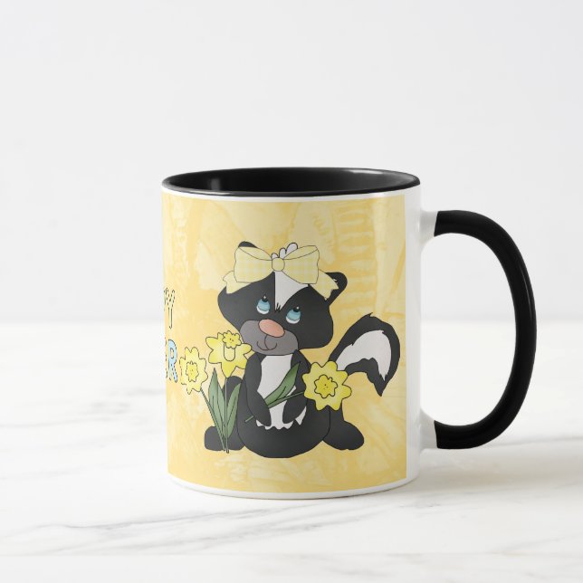 Easter Skunk mug (Right)