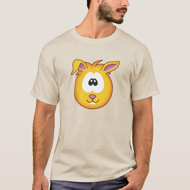 Easter Sneezies Yellow Bunny T-Shirt (Front)