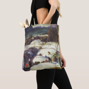 Easter Snow Tote Bag