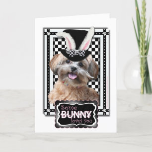 Easter - Some Bunny Loves You Holiday Card
