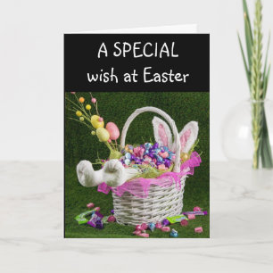 "EASTER" SPECIAL *DAUGHTER*  FROM A SPECIAL BUNNY CARD