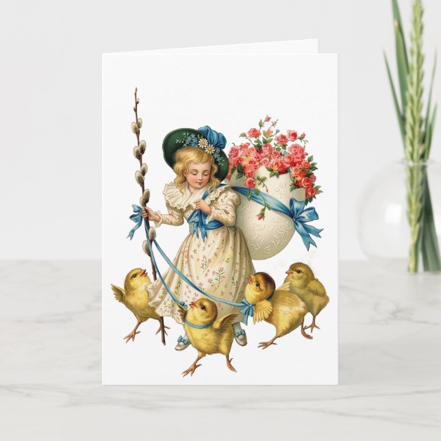 Easter Splendor: Victorian Card (Front)