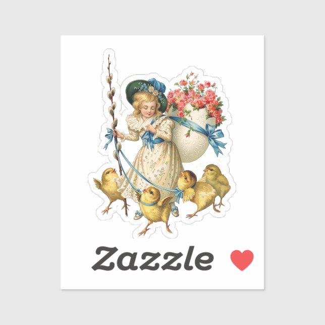 Easter Splendor: Victorian Sticker (Sheet)