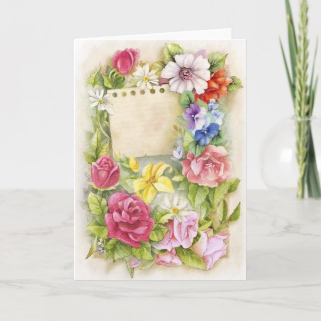 Easter, Spring Holiday Card (Front)
