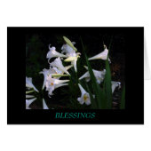 Easter/Spring note card (Front Horizontal)