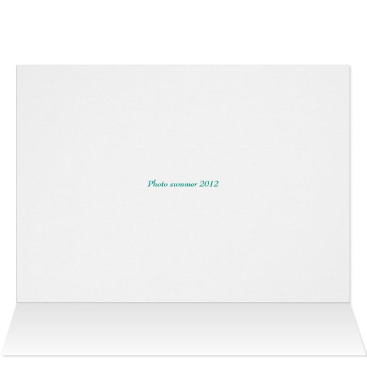 Easter/Spring note card (Inside Horizontal (Top))