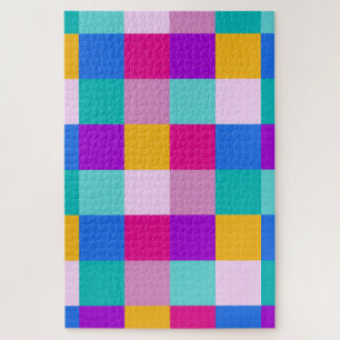 Easter Spring Squares Jigsaw Puzzle