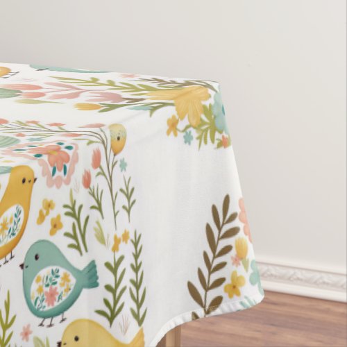 Easter Spring Tablecloth