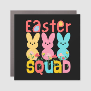 Easter Squad Car Magnet