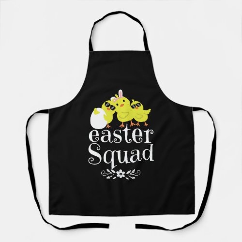 Easter squad easter chicks easter eggs apron