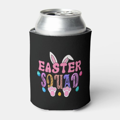 Easter Squad Easter Day Bunny Egg Hunt Group  Can Cooler