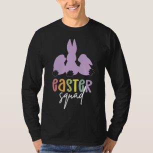 Easter Squad Easter Egg Hunt Cute Bunny T-Shirt