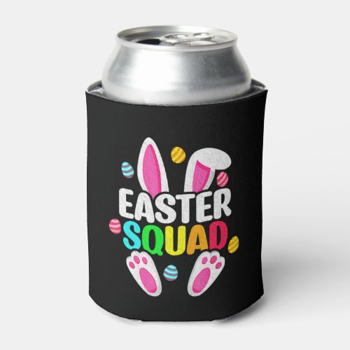 Easter Squad Family Matching Bunny Ears Egg Can Cooler