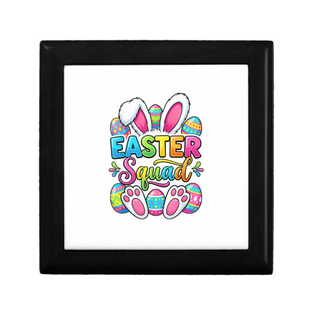 Easter Squad Family Matching Couple Easter Men Wom Gift Box (Front)