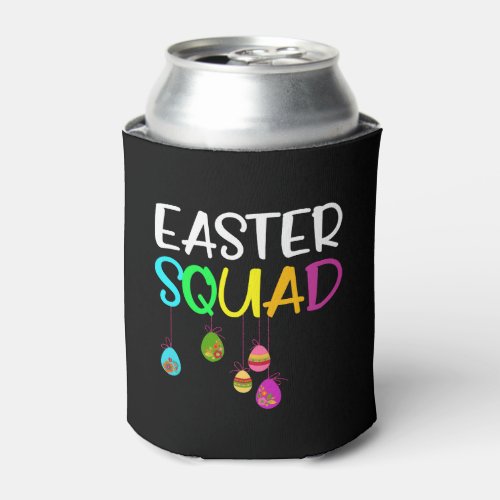 Easter Squad Family Matching Easter Day Bunny Egg  Can Cooler