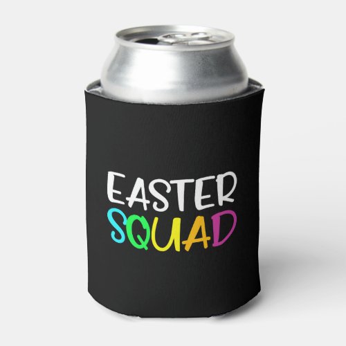 Easter Squad Family Matching Easter Day Bunny Egg Can Cooler