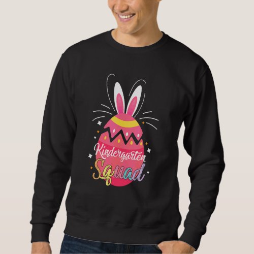 Easter Squad Family Matching Easter Day Bunny Egg  Sweatshirt