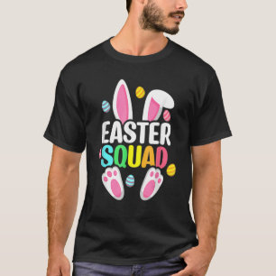 Easter Squad Family Matching Easter Day Bunny Egg T-Shirt
