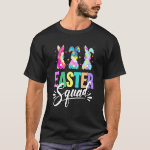 Easter Squad Family Matching Easter Day Bunny Egg T-Shirt