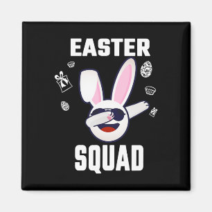 Easter Squad Family Matching Easter Day Group Men Magnet