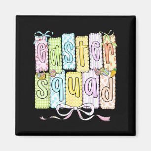 Easter squad family matching funny easter day magnet