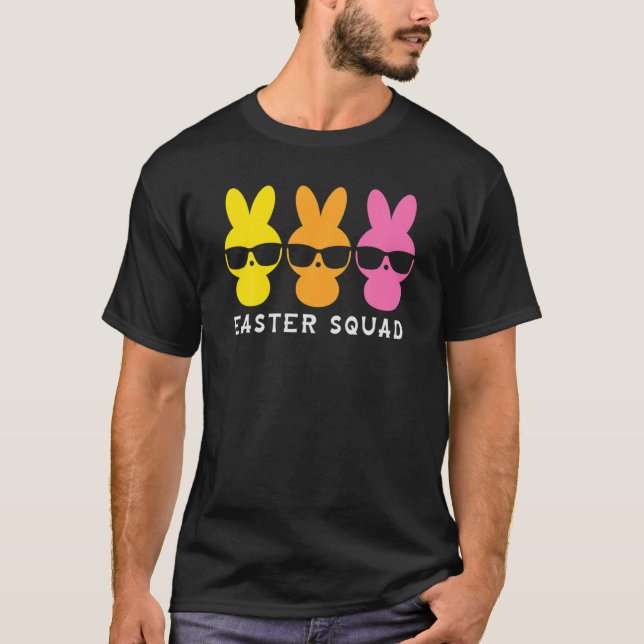 Easter Squad Funny Easter Day Family Matching Outf T-Shirt (Front)