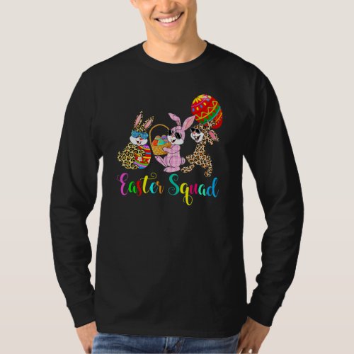 Easter Squad Happy Easter Cute Bunny Kids Crew Hun T_Shirt