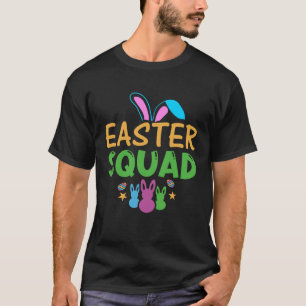 Easter Squad Kids Youth Easter Day Bunny Egg Hunt T-Shirt