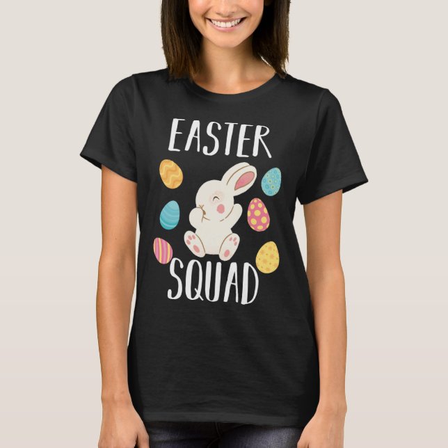Easter Squad Rabbit Easter T-Shirt (Front)