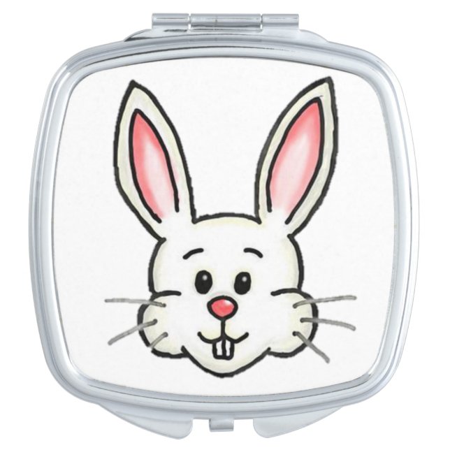 Easter Square Compact Mirror (Front)
