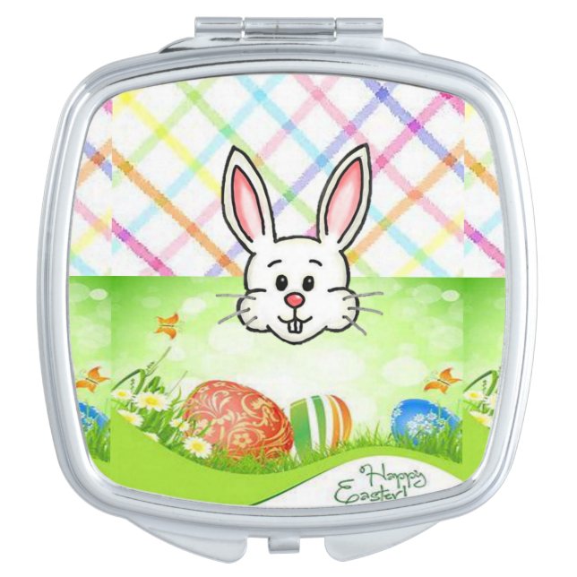 Easter Square Compact Mirror (Front)