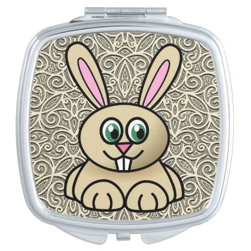 Easter Square Compact Mirror