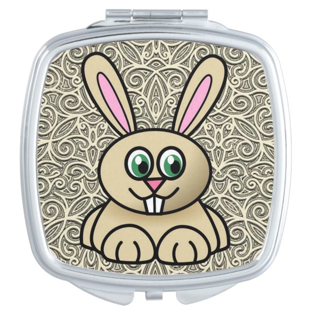 Easter Square Compact Mirror (Front)