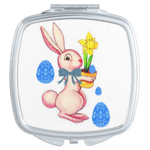 Easter Square Compact Mirror
