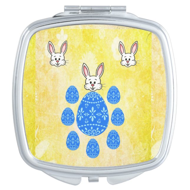 Easter Square Compact Mirror (Front)