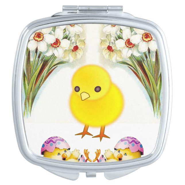 Easter Square Compact Mirror (Front)