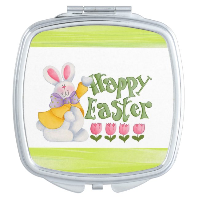 Easter Square Compact Mirror (Front)