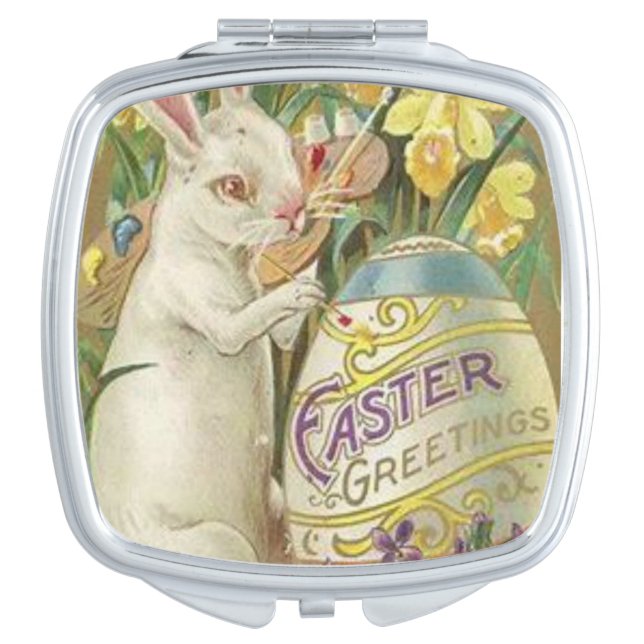 Easter Square Compact Mirror (Front)
