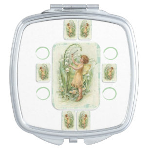 Easter Square Compact Mirror