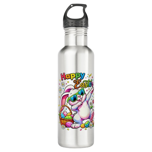 Easter Stainless Steel Water Bottle (Front)