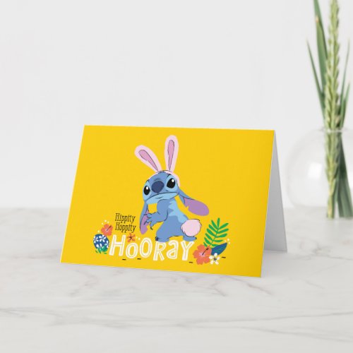 Easter Stitch  Hippity Hoppity Hooray Card