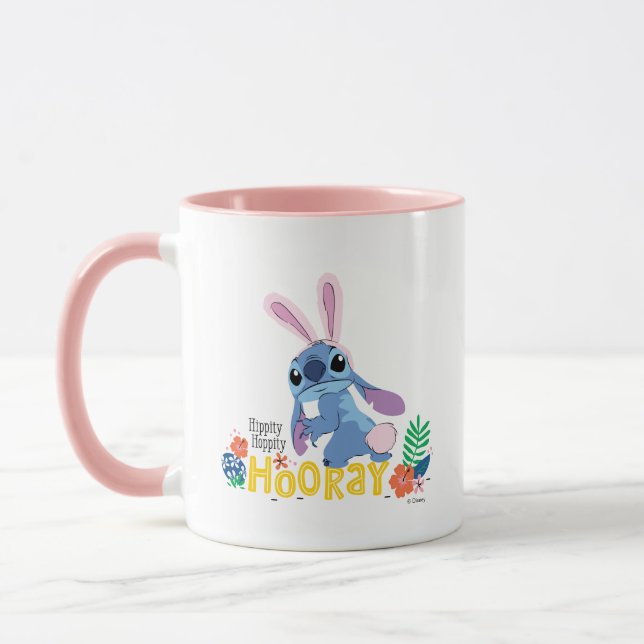 Easter Stitch | Hippity Hoppity Hooray Mug (Left)
