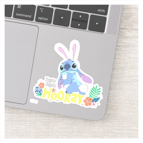 Easter Stitch  Hippity Hoppity Hooray Sticker