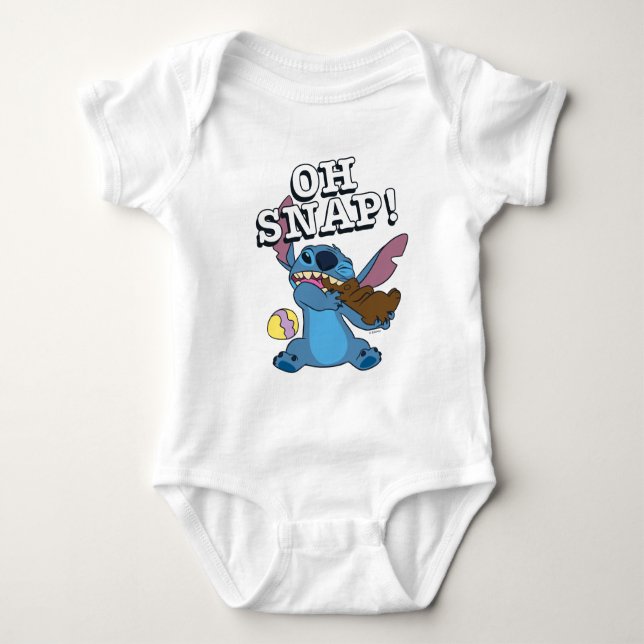 Easter Stitch | Oh Snap! Baby Bodysuit (Front)