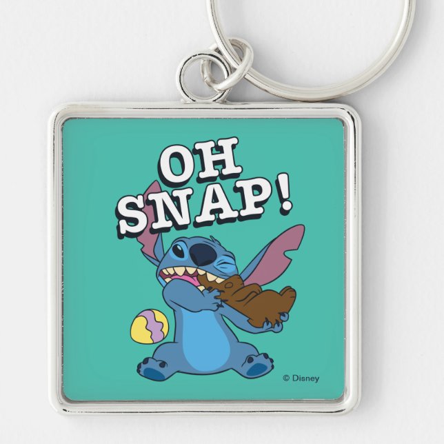 Easter Stitch | Oh Snap! Keychain (Front)