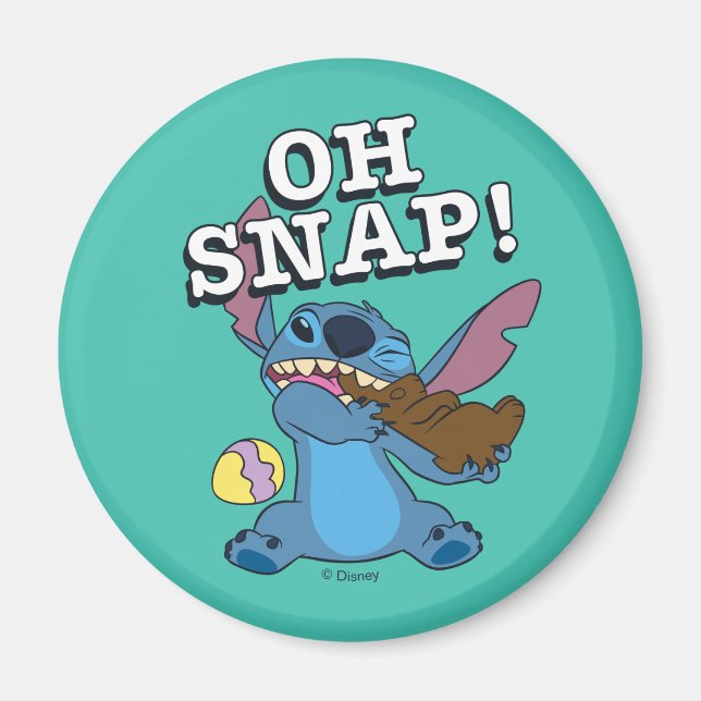 Easter Stitch | Oh Snap! Magnet (Front)
