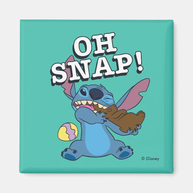 Easter Stitch | Oh Snap! Magnet (Front)